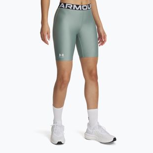 Dámské šortky Under Armour HG Authentics 8in silica green / white
