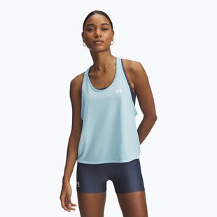 Dámský fitness  top Under Armour Tech Swing Tank stream/white