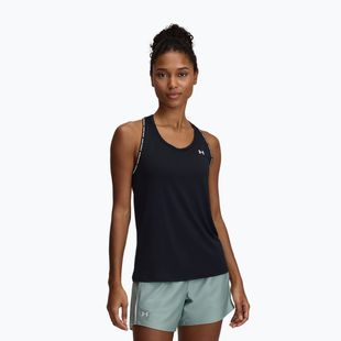 Dámský fitness top Under Armour Tech Knockout Tank black/white