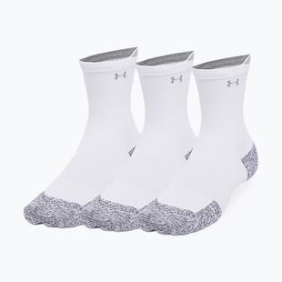 Ponožky Under Armour Velociti Run Cushion 3 páry white/white/reflective