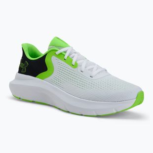 Pánské běžecké boty Under Armour Charged Rogue 5 white/black/hyper green
