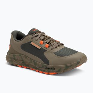 Pánské běžecké boty Under Armour Charged Bandit Trail 3 marine od green/bayou/ares red