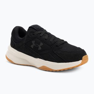 Pánské tréninkové boty Under Armour Edge Suede black/stone/black