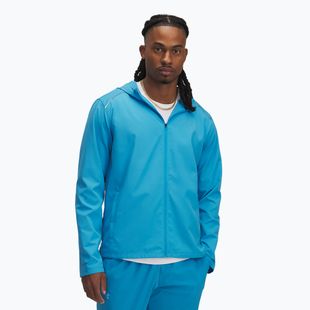 Pánská běžecká bunda Under Armour Storm Run Hooded ether blue/downpour gray/reflective