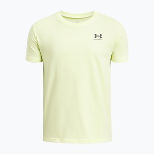 Dětské tričko Under Armour Sportstyle Left Chest yellow