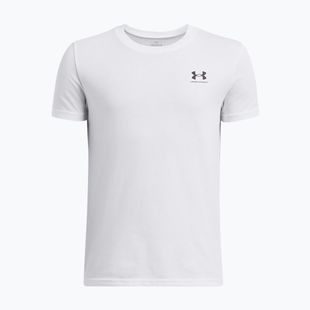 Dětské tričko Under Armour Sportstyle Left Chest white