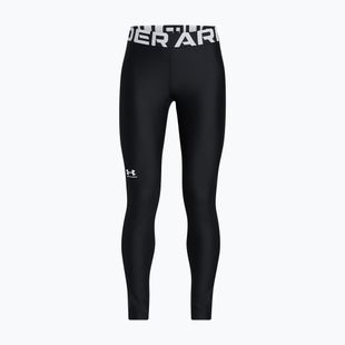 Dětské tréninkové legíny Under Armour HeatGear white/black