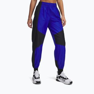 Dámské tréninkové kalhoty Under Armour Project Rock Woven Bottom black