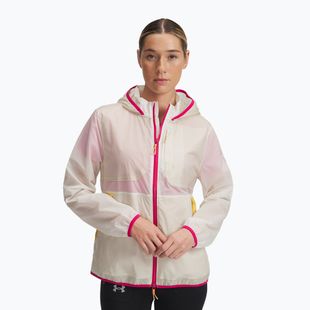 Dámská běžecká bunda Under Armour Trail Run stone