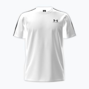 Pánské tréninkové tričko Under Armour Icon Heavyweight Tee Taping white/black