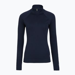 Dámská termo mikina Smartwool Classic Thermal Merino Base Layer 1/4 Zip Boxed deep navy