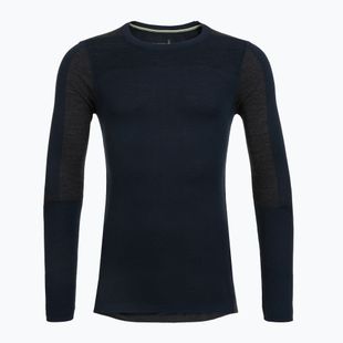 Pánská termoakční mikina Smartwool Intraknit Thermal Merino Baselayer Colorblock Crew deep navy/charcoal