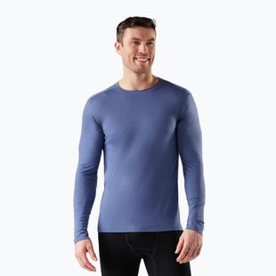 Pánská termoakční mikina Smartwool Classic All-Season Merino Baselayer Boxed nightfall blue