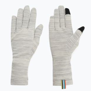 Trekové rukavice Smartwool Thermal Merino light gray color shift