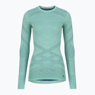 Dámská termoakční mikina Smartwool Intraknit Thermal Merino Baselayer Crew pacific blue/nightfall blue