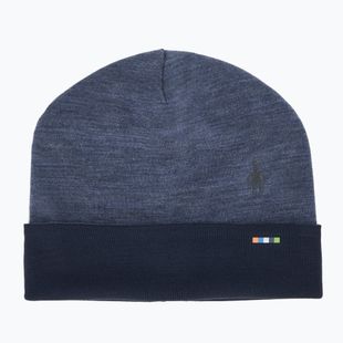 Zimní čepice Smartwool Merino Reversible Cuffed nightfall blue/deep navy