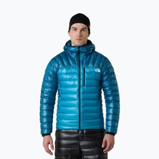 Pánská péřová bunda The North Face Summit Breithorn Hoodie meridian blue/dusk blue