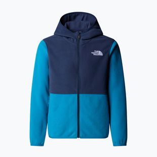 Dětská fleecová mikina The North Face Teen Glacier Full Zip Hoodie dusk blue/summit navy