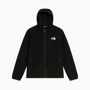 Dětská fleecová mikina The North Face Teen Glacier Full Zip Hoodie tnf black