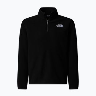 Dětská fleece mikina The North Face Teen Glacier 1/4 Zip black