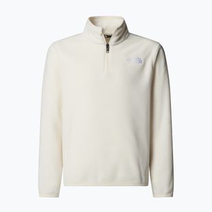Dětská fleece mikina The North Face Teen Glacier 1/4 Zip wine dune