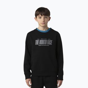 Dětská mikina The North Face Reflective Logo Relaxed Crew black