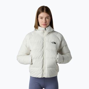 Dámská péřová bunda The North Face Hyalite Down Hoodie white dune