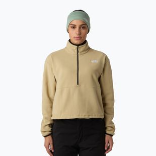 Dámská mikina The North Face Glacier Fleece 1/2 Zip Short khaki stone