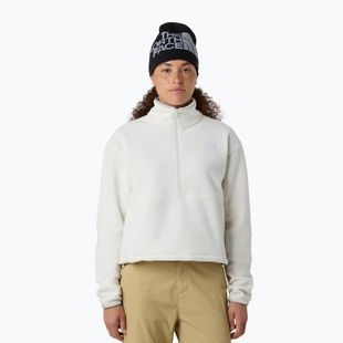 Dámská mikina The North Face Glacier Fleece 1/2 Zip Short white dune