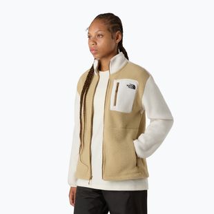 Dámská fleecová mikina The North Face Yumiori Full Zip khaki stone/white dune