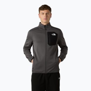 Pánská mikina The North Face Crest Fz anthracite grey/black
