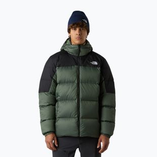 Pánská péřová bunda The North Face Diablo Down 2.0 Hoodie shoulder mist/black heather