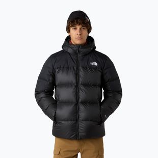 Pánská péřová bunda The North Face Diablo Down 2.0 Hoodie black/black/recycled down