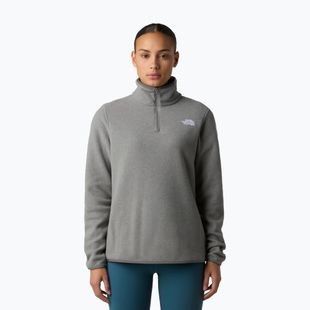 Dámská fleecová mikina The North Face Glacier Fleece 1/4 Zip mid grey heather
