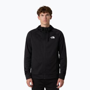 Pánská mikina The North Face Reaxion 2.0 s kapucí a zipem black heather