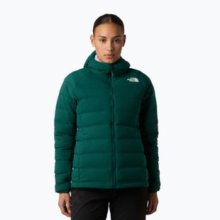 Dámská péřová bunda The North Face Abseil Stretch Down Hoodie hunter green