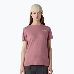Dámské tričko The North Face Box Nse Relaxed nostalgia rose/gravel