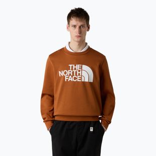 Pánská mikina The North Face Easy Crew burnt umber