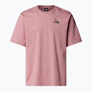 Pánské tričko The North Face Flower Dome Relaxed Graphic nostalgia rose