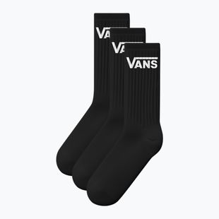 Ponožky Vans Classic Crew 3 pairs rox black
