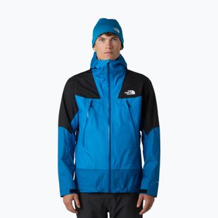 Pánská nepromokavá bunda The North Face Signal 2.5L Dryvent skyline blue/adriatic blue/tnf black