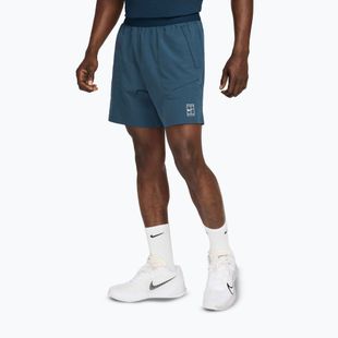 Pánské tenisové šortky Nike Court Dri-Fit Advantage 6" Armory Navy/White