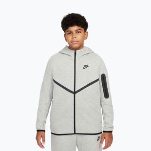 Dětská mikina Nike Sportswear Tech Fleece Full-Zip dark grey heather/black/black