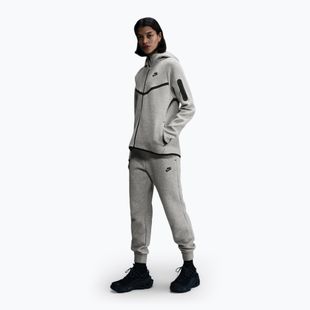 Dámské kalhoty Nike Sportswear Tech Fleece Mid-Rise dark grey heather/black