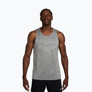 Pánské běžecké tričko Nike Stride Dri-Fit ADV smoke grey/heather