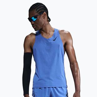 Pánské běžecké tričko Nike AeroSwift Dri-Fit ADV comet blue / black