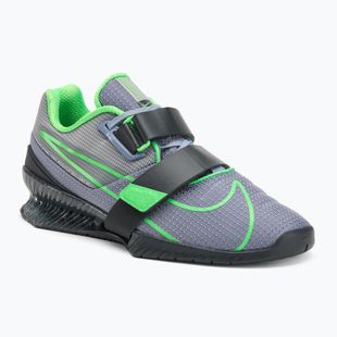 Vzpěračské boty Nike Romaleos 4 ashen slate/green strike/anthracite