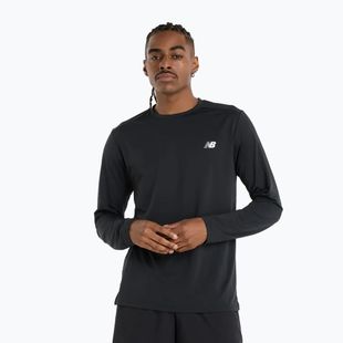 Pánské tričko Longsleeve New Balance Sport black/white