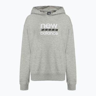 Dámská mikina  New Balance Sport Graphic French Terry Hoodie athletic grey