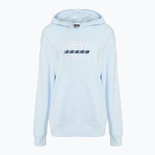Dámská mikina  New Balance Sport Graphic French Terry Hoodie ice blue